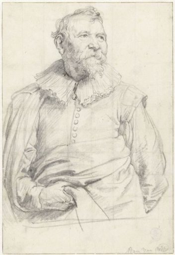 Portrait of the painter Adam van Noort