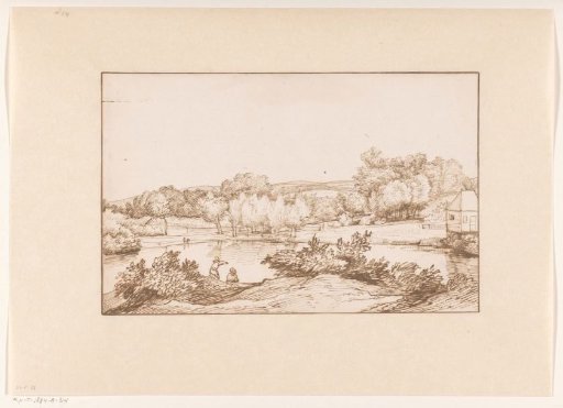 View of a pond