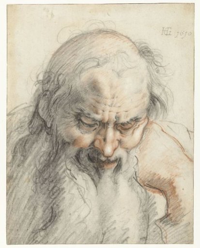 Bust of an old man