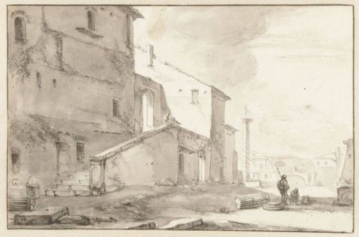 Italian city view