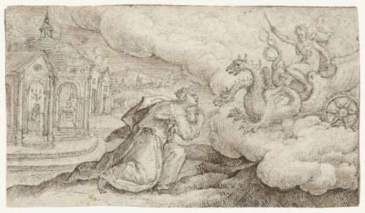 Jason saved from death by the magic of Medea
