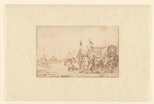 Soldiers' camp