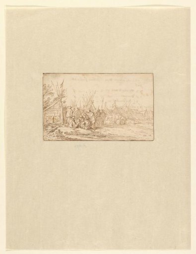 Soldiers' camp