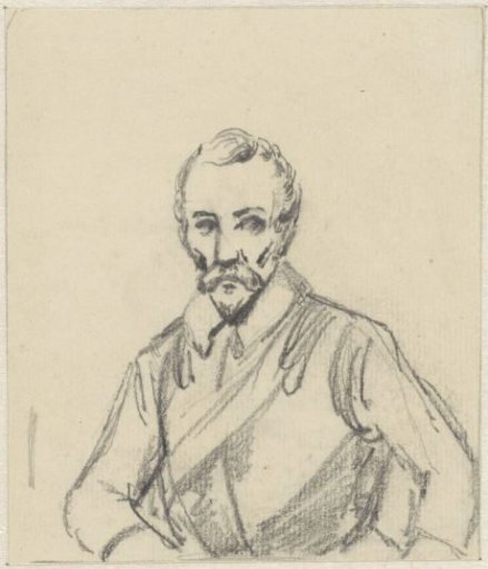 Bust of a Warrior without Helmet, with Bandolier