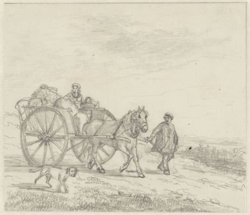 The two-wheeled cart