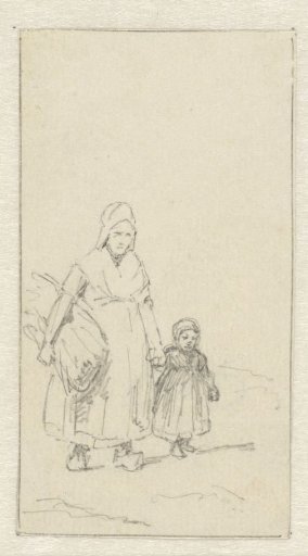 Woman with a Child by the Hand
