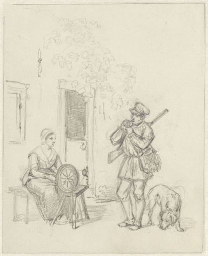 The Woman at the Spinning Wheel