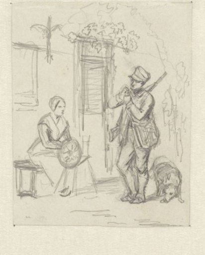The Woman at the Spinning Wheel