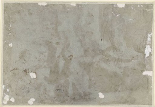 Sketch of a seated figure