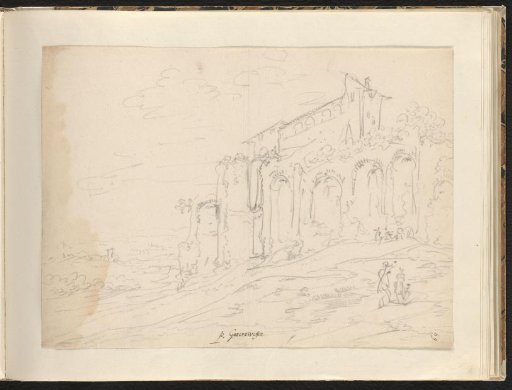 Landscape with a ruin