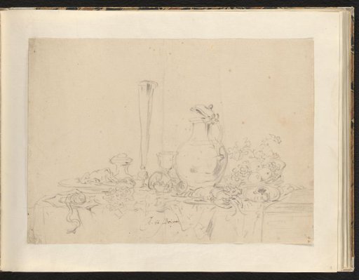 Still Life with Tableware and Fruit