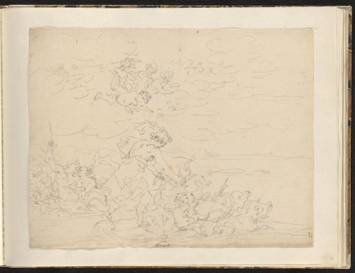 Mythological scene with Galatea