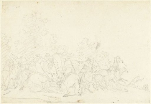 Cavalry fight
