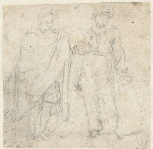 Two Standing Figures
