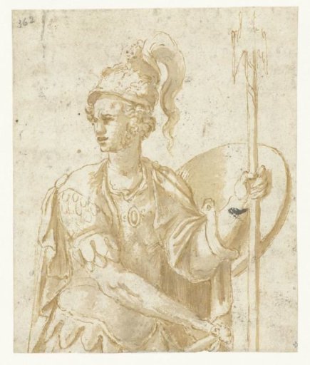 Field Commander in Ancient Dress