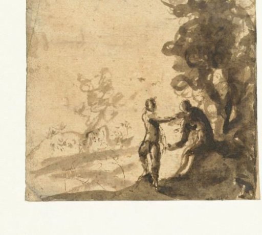Landscape with Adam and Eve