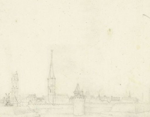 View of Zwolle, from the south