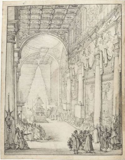 Funeral Service for Emperor Matthias