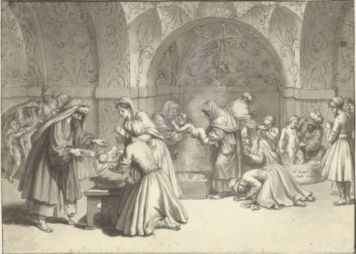 Baptism by fire of the Persians
