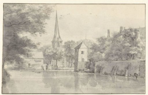 The village of Geervliet and a part of Hof van Putten