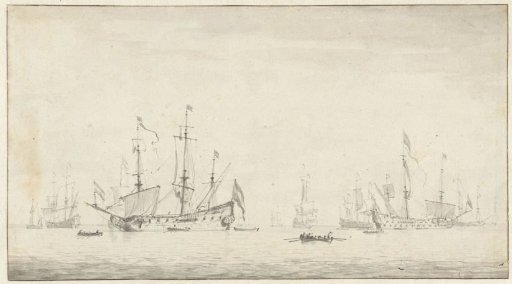 Ships at anchor