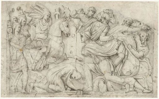 The Arch of Constantine with Trajan's Victory over the Dacians