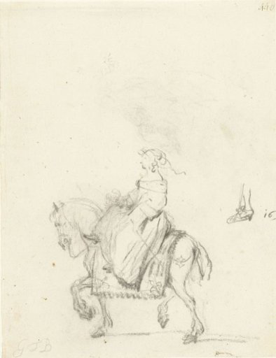 Woman on Horseback