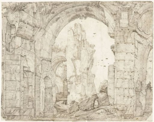 Ruins of the Baths of Caracalla, Rome