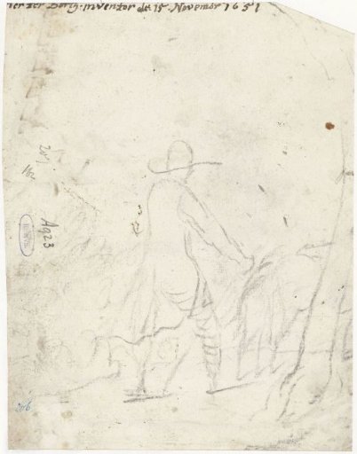 Shepherd and sheep
