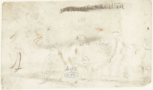 Study Sheet with Children's Drawings