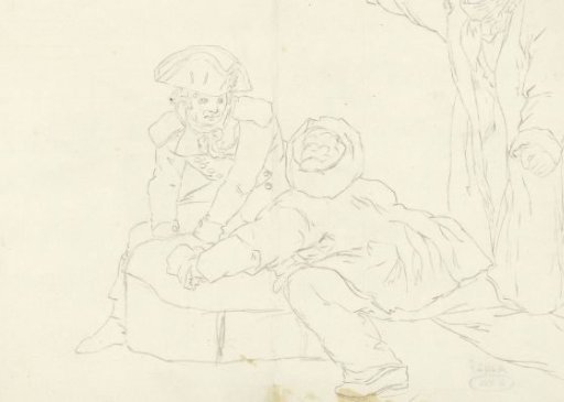 The departure of William V to England, 18 January 1795