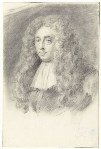Self-portrait (?) of Constantijn Huygens de Jonge