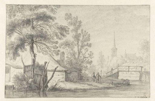 Farmhouse on a canal