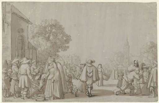 Market scene