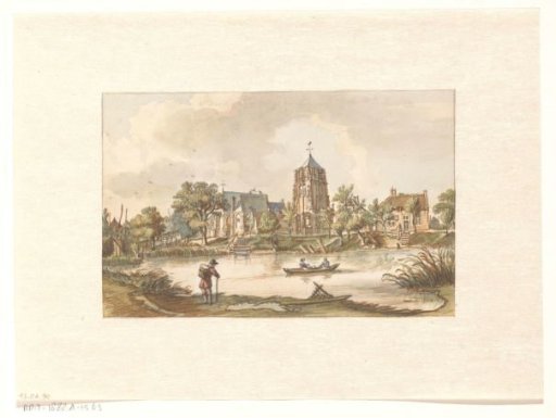 View of Acquoy on the Linge