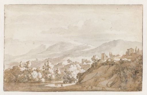 Mountainous Landscape in Italy