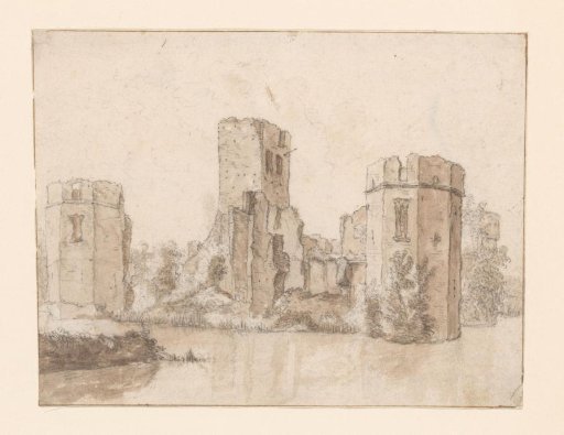 View of the Ruins of Slot Honingen