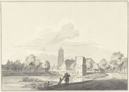 Remains of the Veer Gate at Heukelom