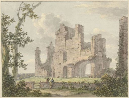 Ruin of the abbey of Rijnsburg