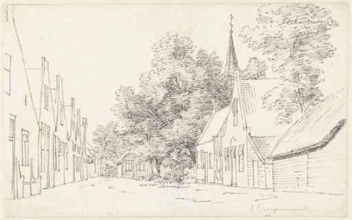 The village of Berkenwoude, Krimpenerwaard