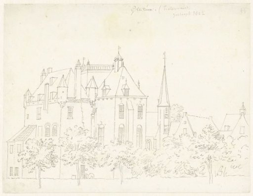 The castle at Gellicum, Gelderland