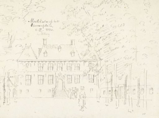 The castle Molencaten near Hattem, Gelderland