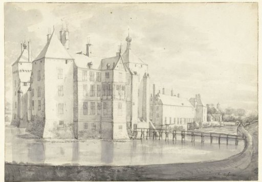 View of Castle Buren
