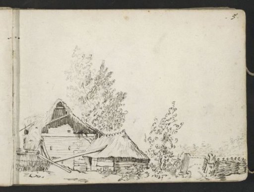 Dilapidated farmhouse outside Zwolle