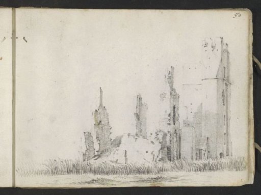 Ruin of Huis ter Kleef near Haarlem