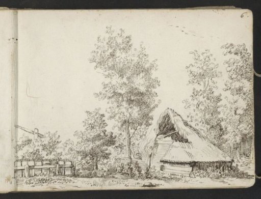 Barn and a water well outside Zwolle