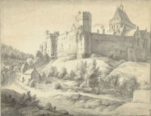 View of the Valkhof in Nijmegen