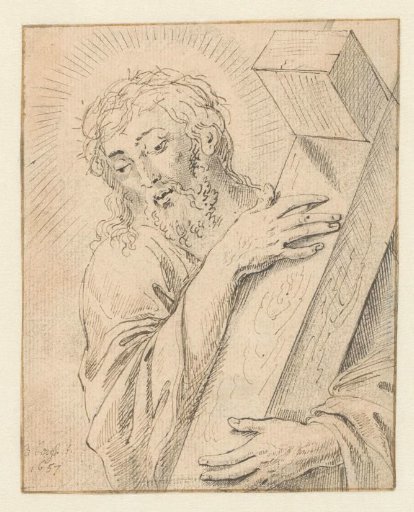 Christ with the Crown of Thorns and the Cross