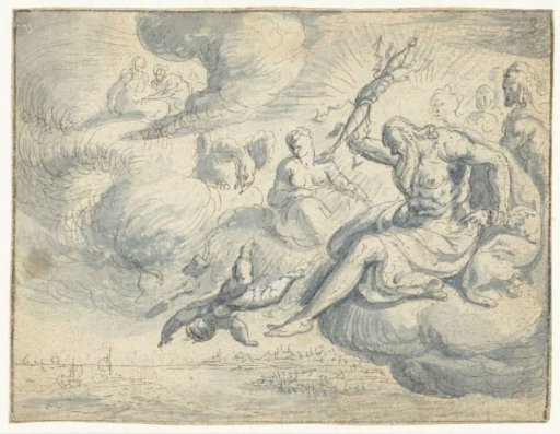 Jupiter banishes Cupid from heaven