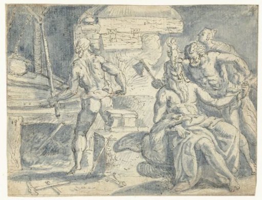 Birth of Minerva from the head of Jupiter